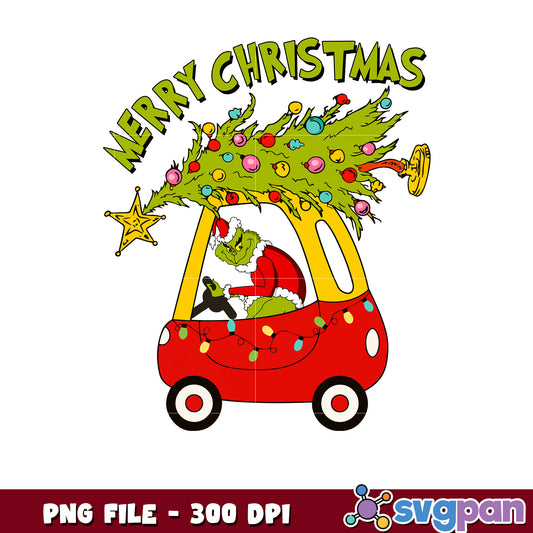 Merry christmas tree png, grinch​ png, merry christmas png