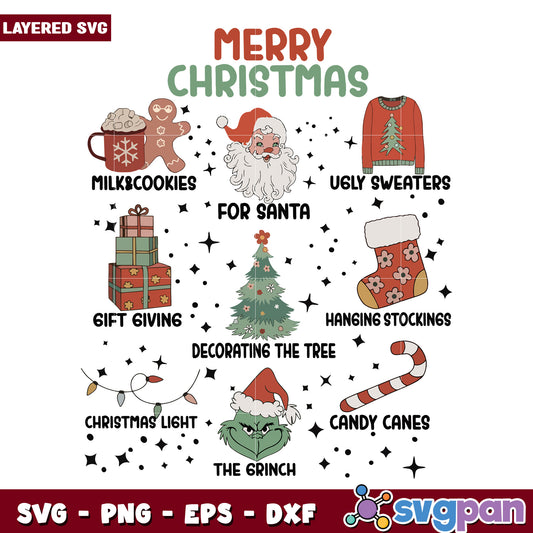 Merry grinchmas design svg, grinch quotes svg, grinch costume svg