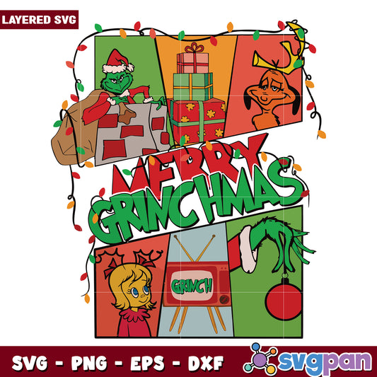 Merry grinchmas svg, grinchmas svg, the grinch svg