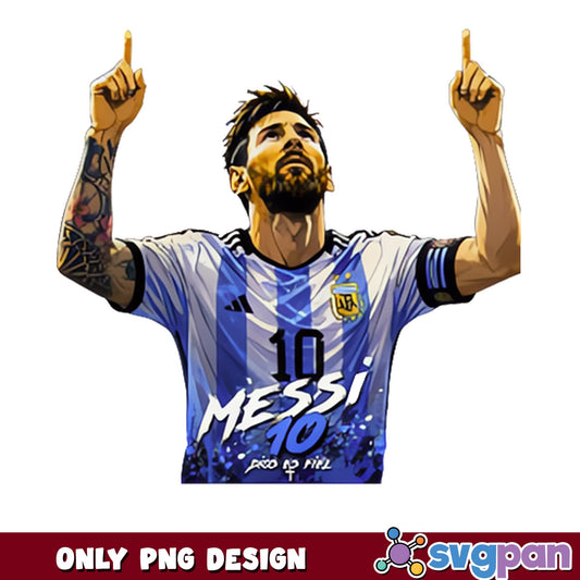 Messi 10 Argentina Soccer PNG, Football Player PNG, Soccer PNG
