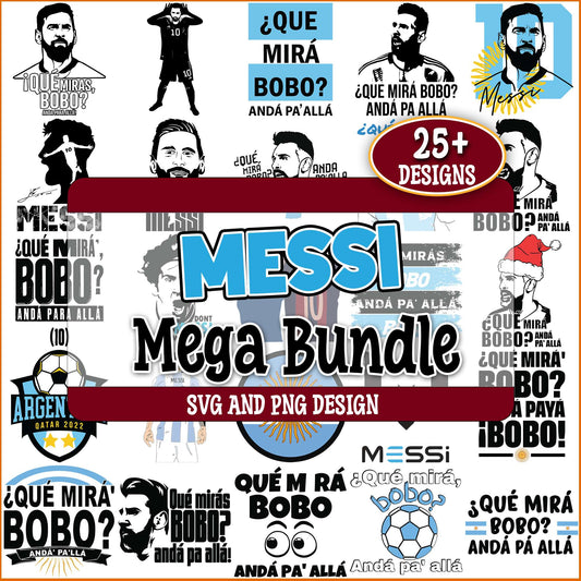Messi quotes svg bundle