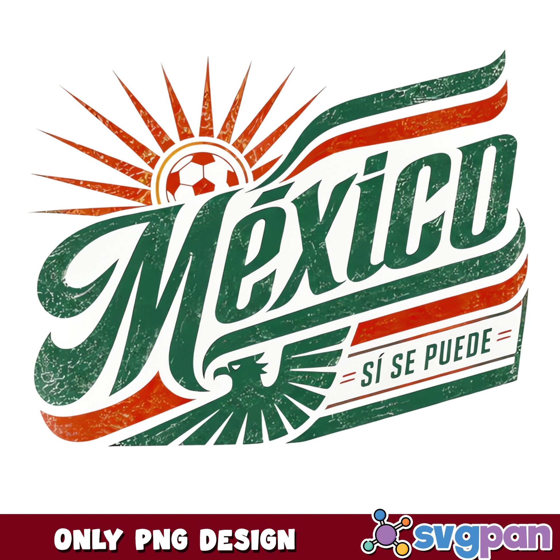 Mexico Soccer Si Se Puede PNG, Futbol Mexico PNG, Mexico Flag PNG