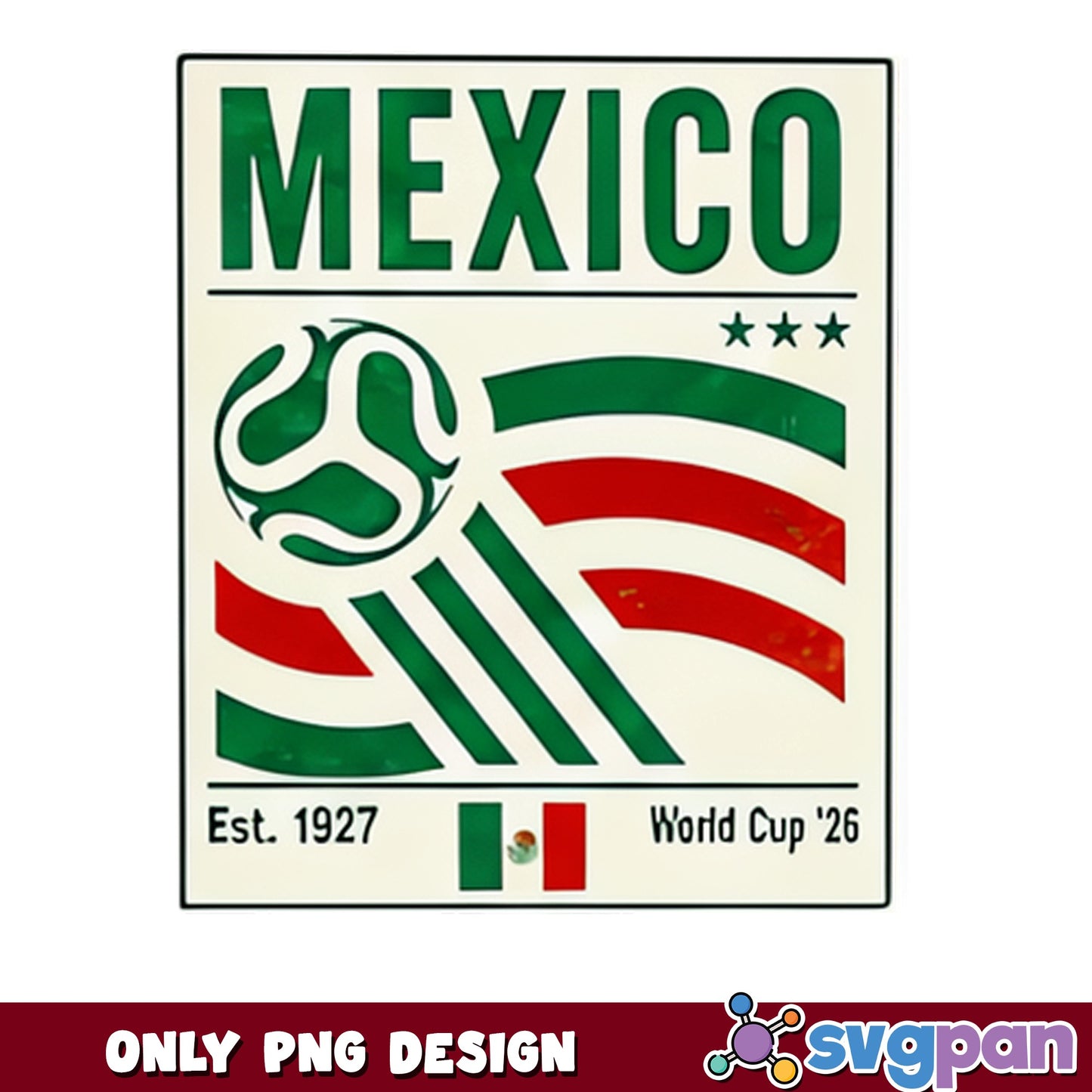 Mexico Soccer World Cup 2026 PNG, Mexico Football PNG, FIFA PNG