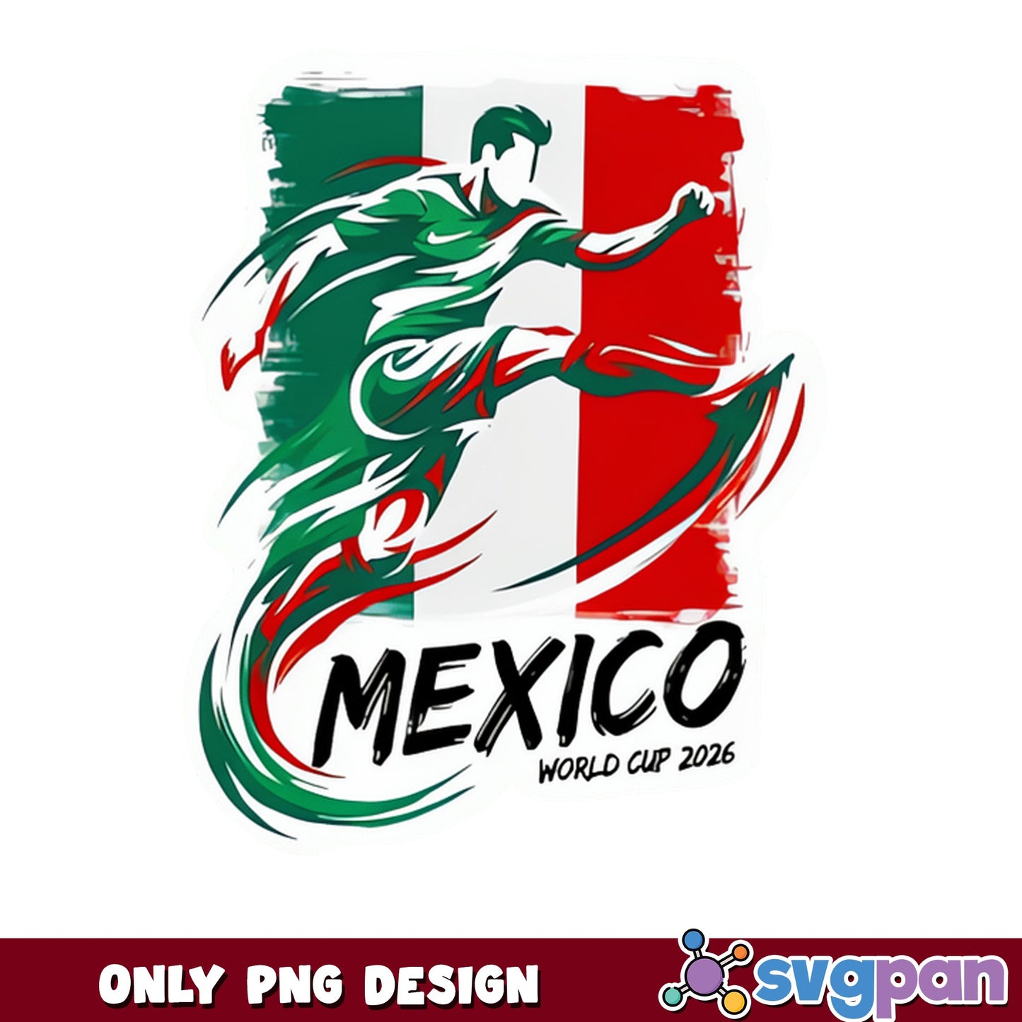 Mexico World Cup 2026 PNG, Mexico Soccer PNG, Football PNG