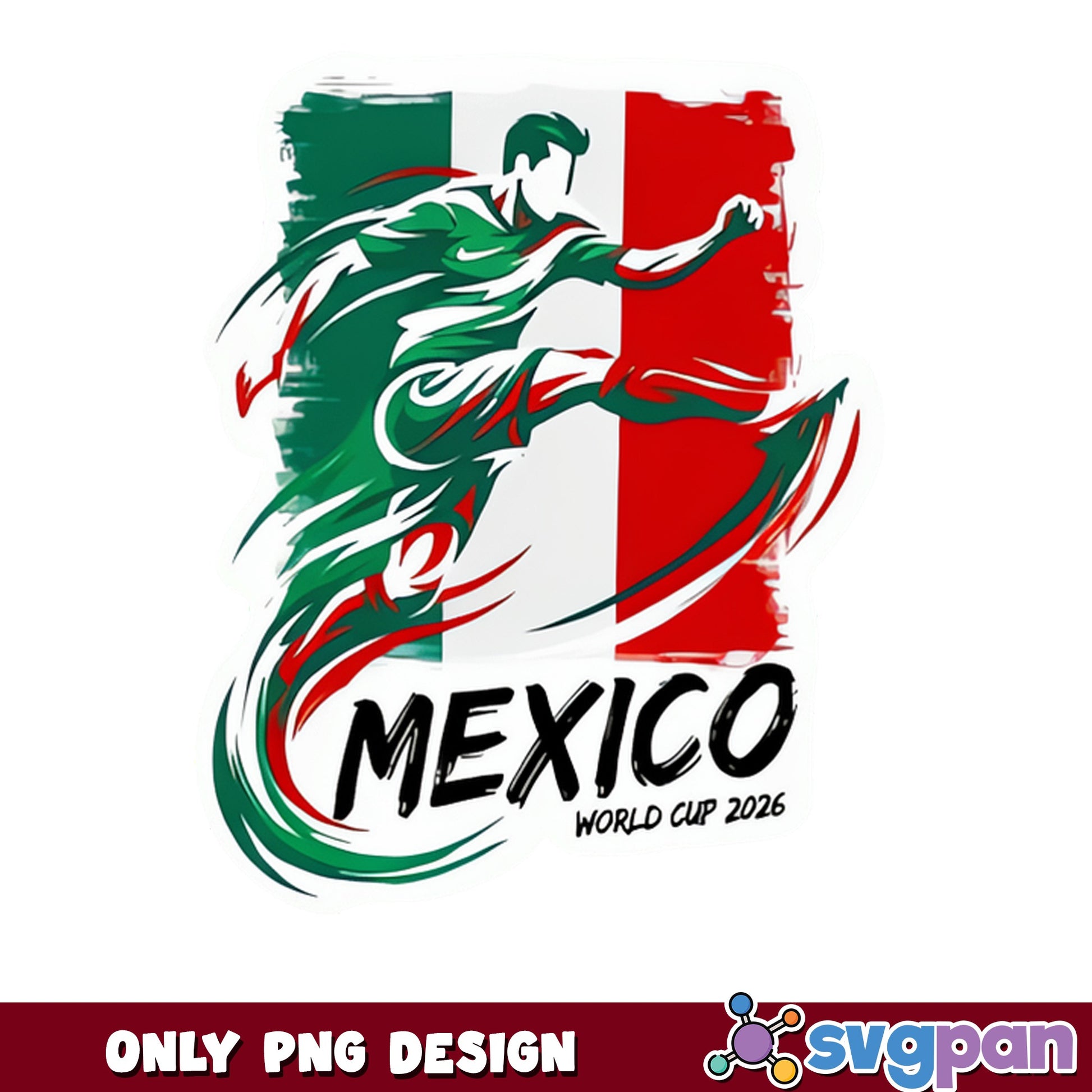Mexico World Cup 2026 PNG, Mexico Soccer PNG, Football PNG
