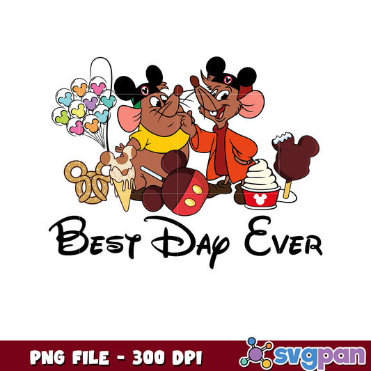 Mices best day png, christmas costume png, christmas season​ png