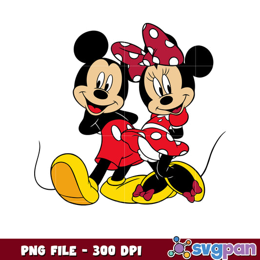 Micey and minnie png, disney characters png, disney cartoon png