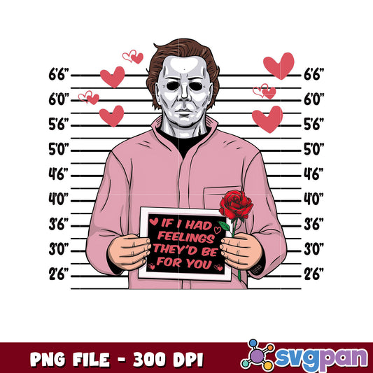 Michael Myers loves you, perfect for Halloween decor