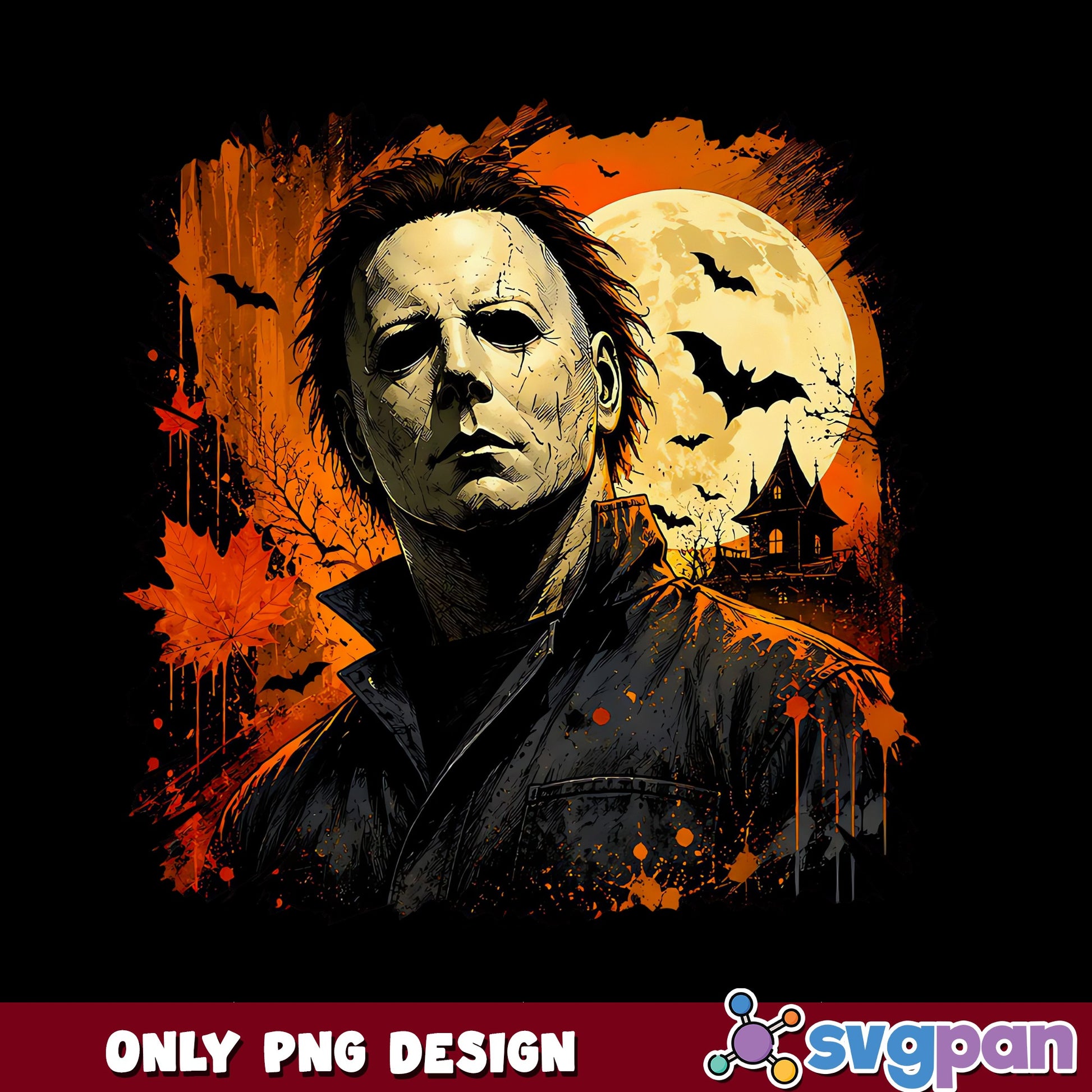 Michael Myers Halloween PNG, Horror Movie PNG, Spooky Night PNG
