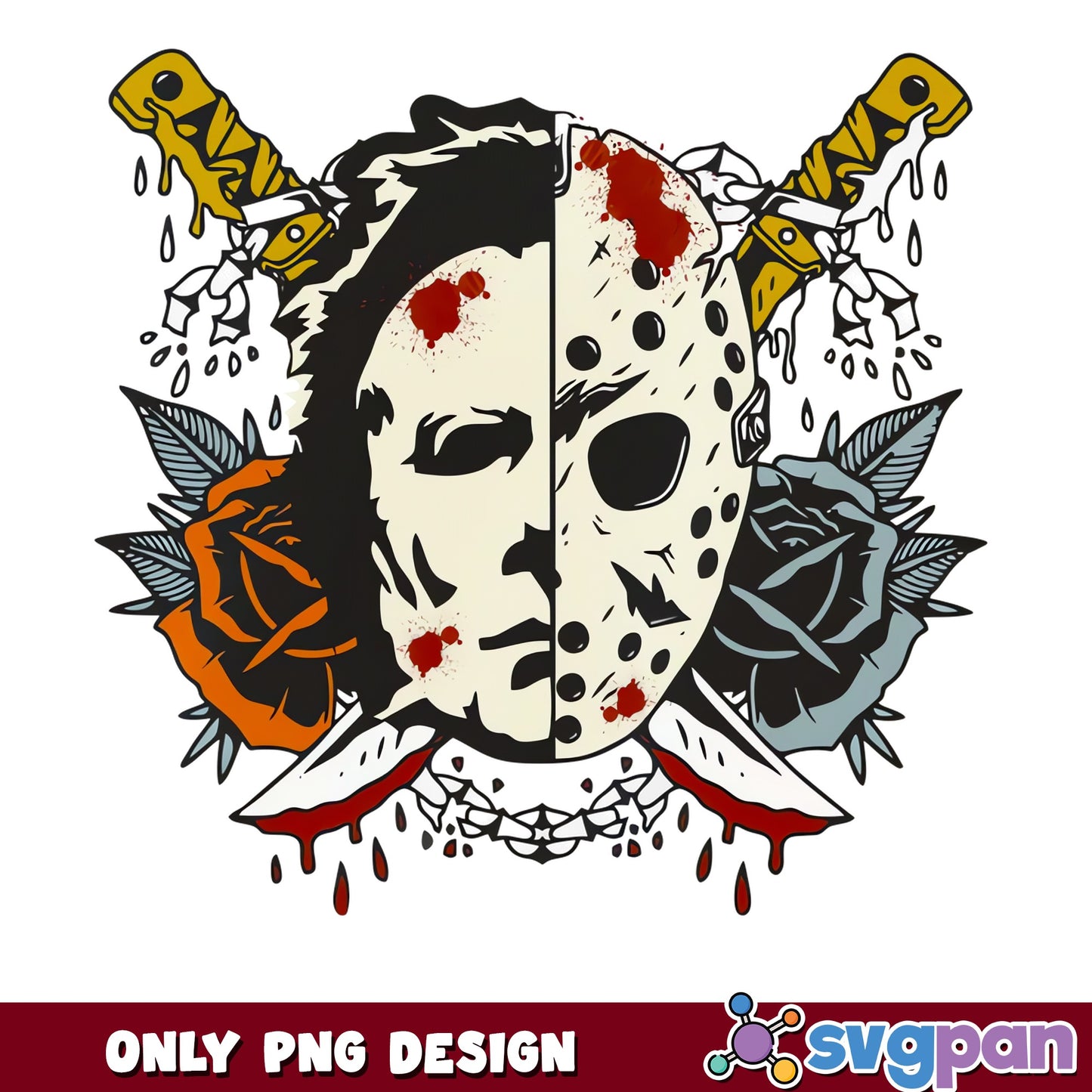 Michael Myers Jason Voorhees PNG, Horror Halloween PNG, Killer PNG