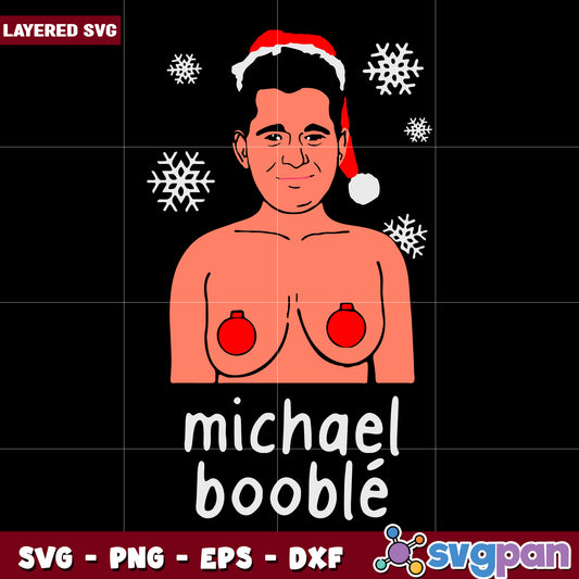 Michael booble funny svg, halloween toys svg, scary and funny svg