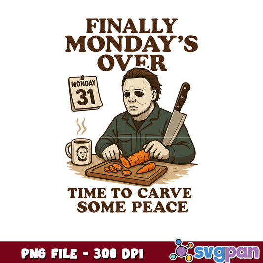 Michael myers monday over png
