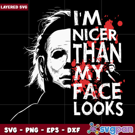 Michael myers svg, halloween michael svg, trick or treat svg