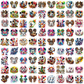 Mickey Minnie png bundle, mickey mouse png, disney characters png