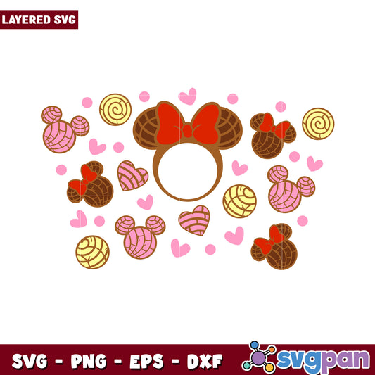 Mickey Mouse Inspired SVG Design for Crafts, Perfect for Kids Projects