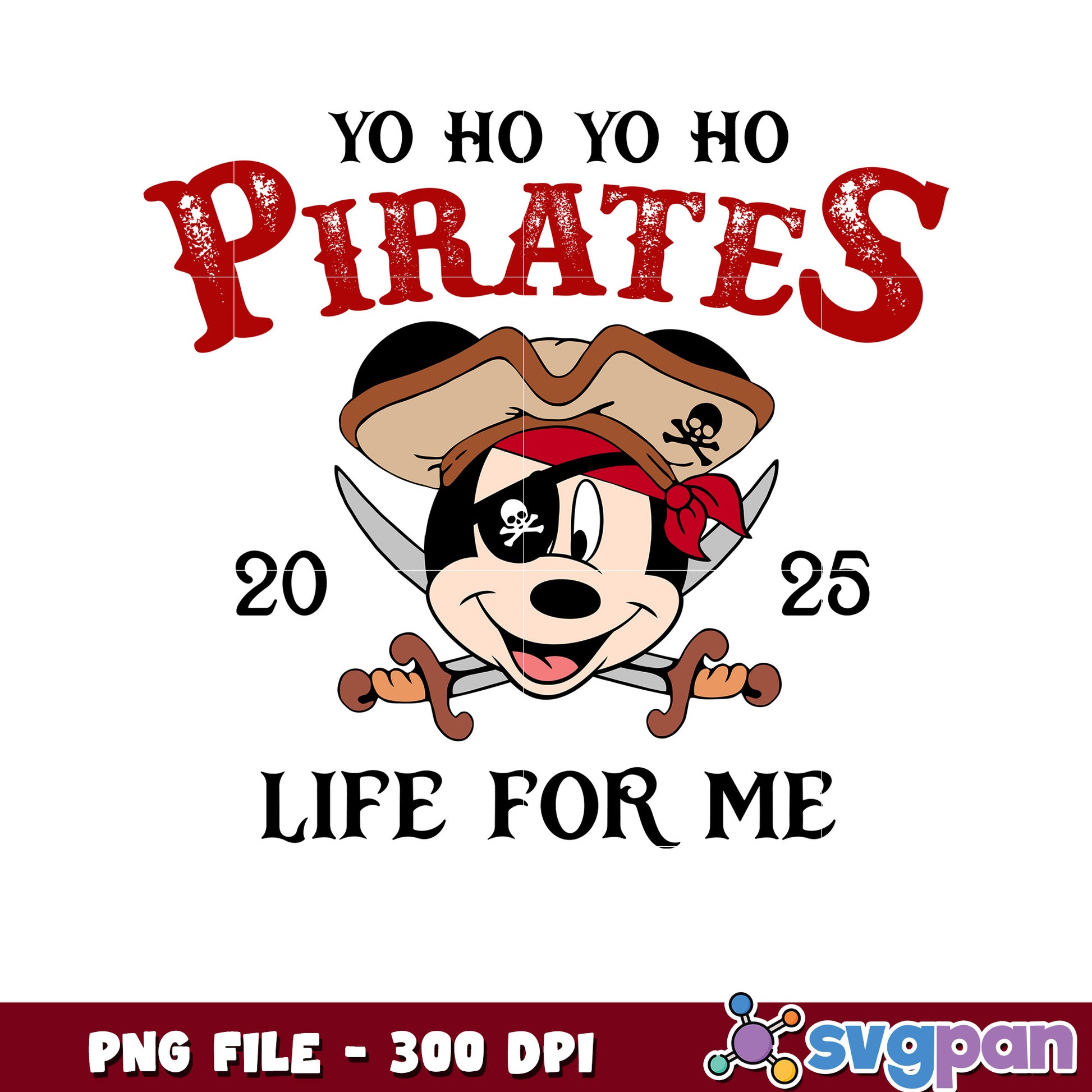 Mickey Mouse Pirate PNG 20-25