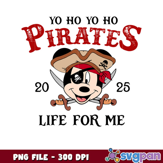 Mickey Mouse Pirate PNG 20-25