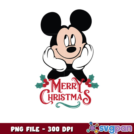 Mickey_ merry christmas png, chistmas white png, winter png