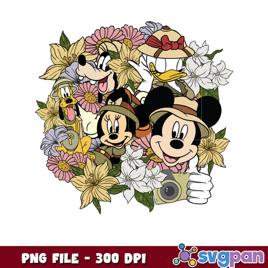 Mickey's friends camping png, disney world png, disney animal kingdom png