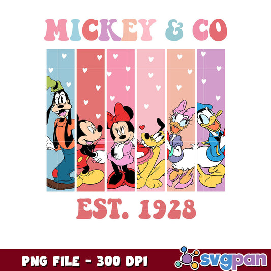 Mickey and Co colorful design for fans, perfect for gifts