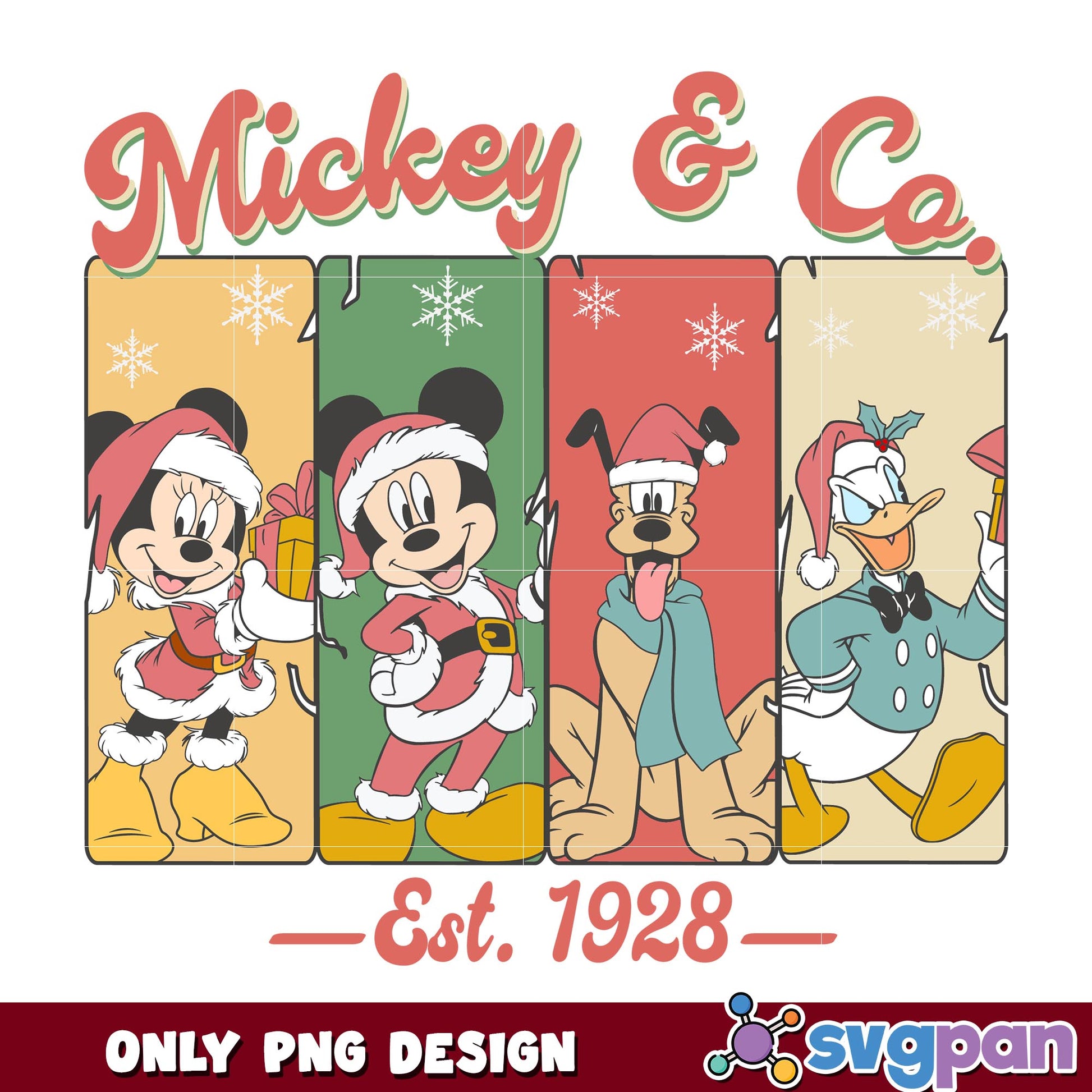 Mickey and co est 1928 png