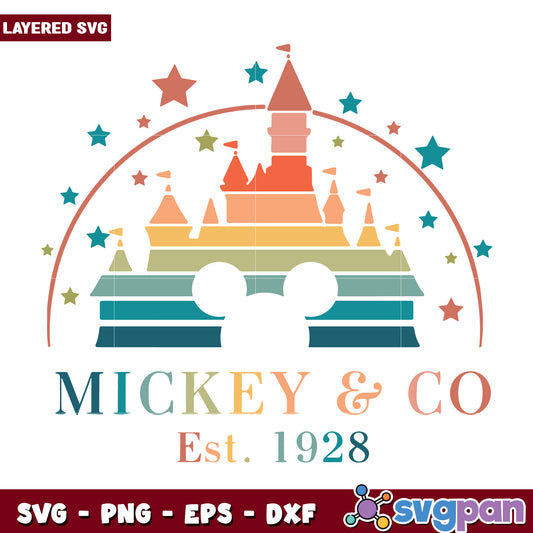 Mickey and go disneyland svg, disney mickey svg, disneyland svg