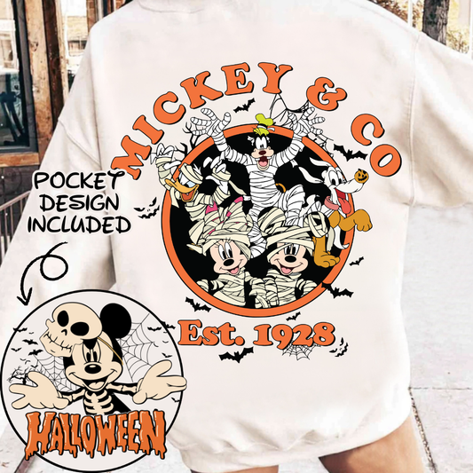 Mickey and go png, greatest time of the year png , halloween cartoons png