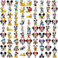 Mickey and hommie png bundle, mickey mouse clubhouse png, mickey mouse png