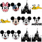 Mickey and hommie png bundle, mickey mouse clubhouse png, mickey mouse png