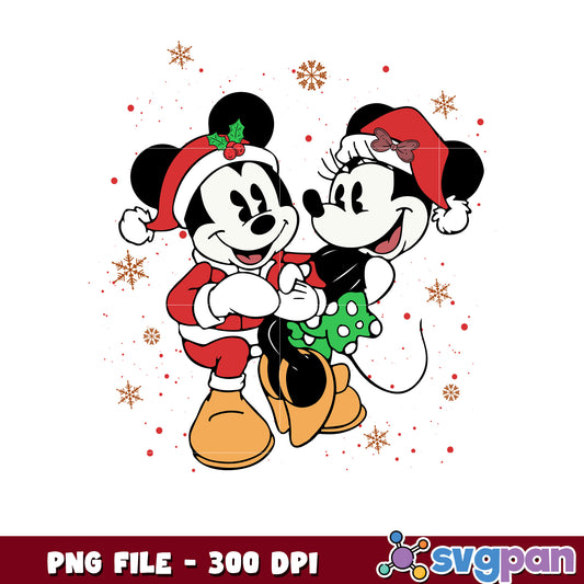 Mickey and minnie christmas png, chistmas stories png, christmas movies png