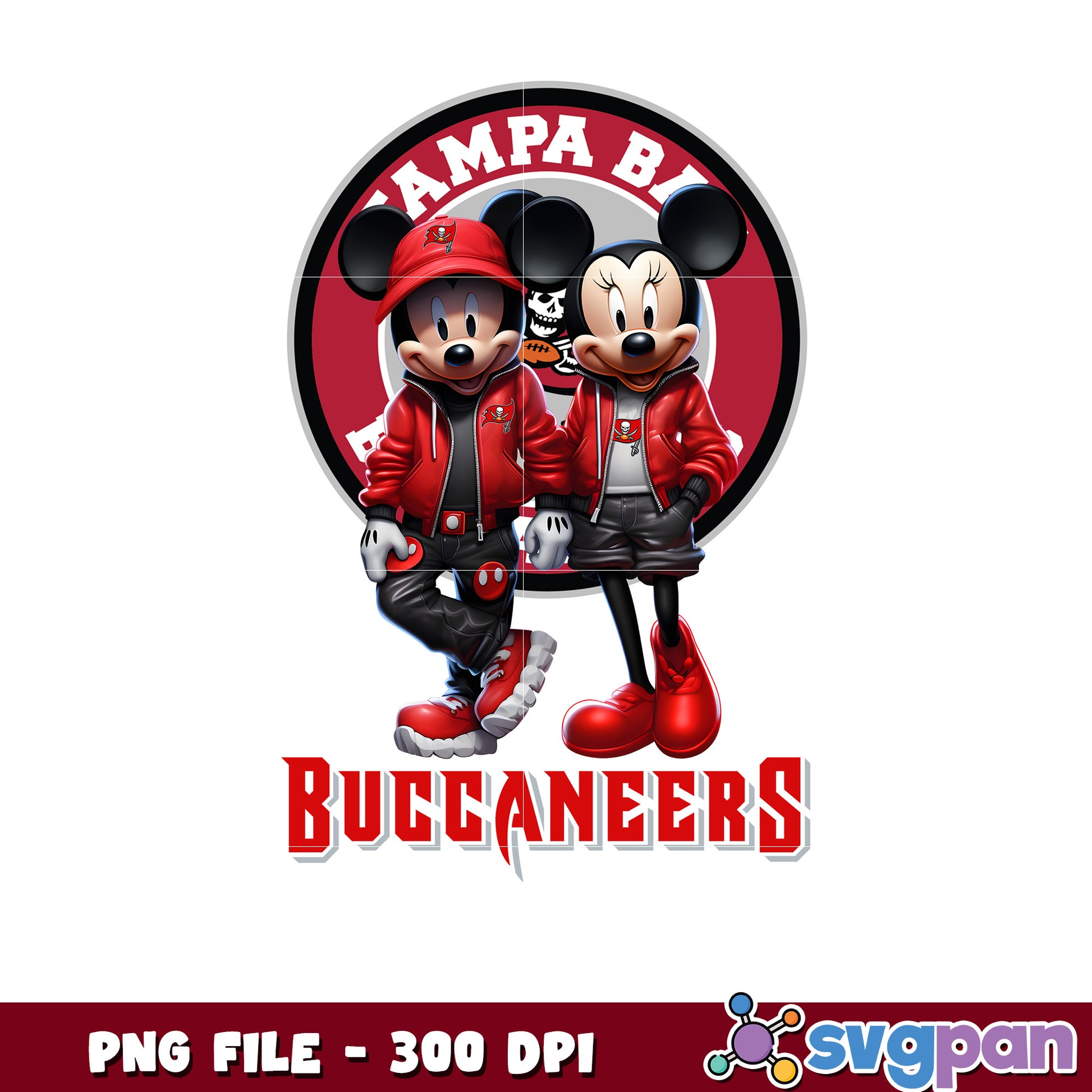 Mickey and minnie tampa bay buccaneers png, disney mickey mouse png, nfl teams logo png