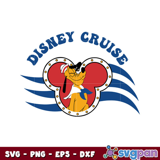 Mickey and pluto disney cruise svg, mickey mouse svg, disney svg