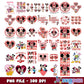 Mickey be my valentines png bundle