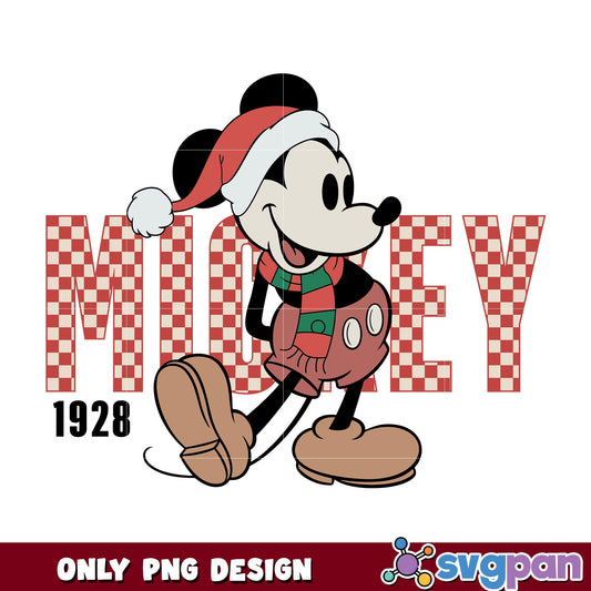 Mickey christmas 1928 png