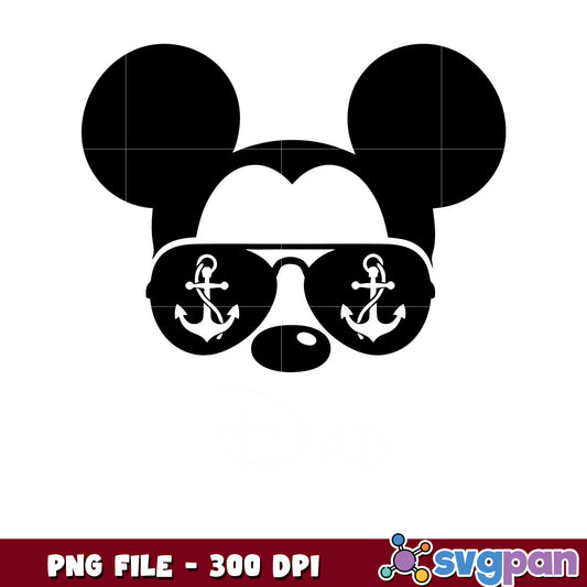 Mickey dad png, dad mickey png, mickey mouse dad shirt png