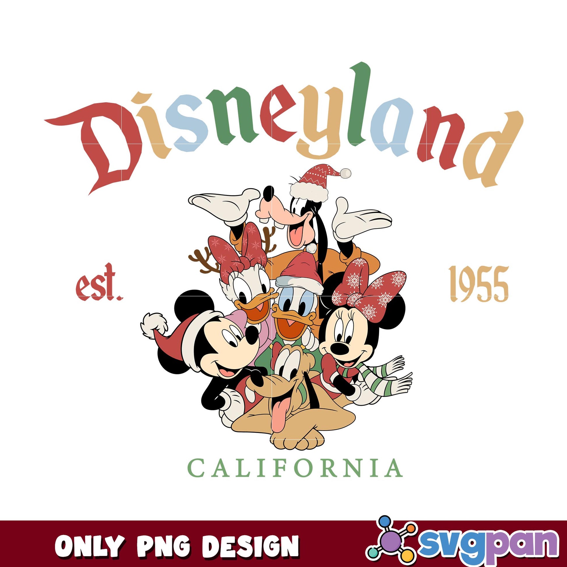 Mickey disneyland est 1955 png