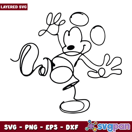 Mickey drawing svg, disney mickey svg, disney cartoons svg
