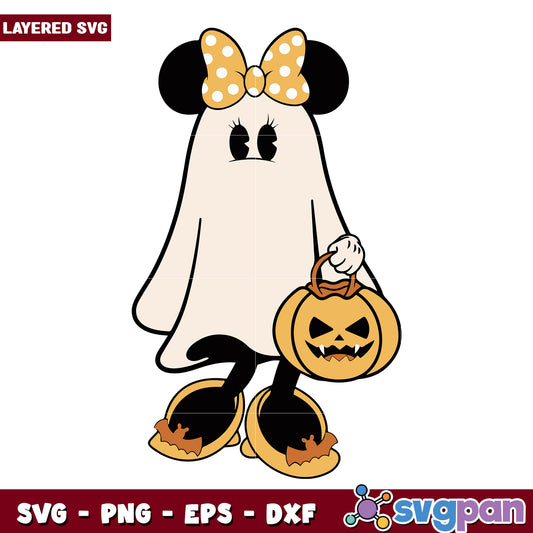 Mickey ghost svg