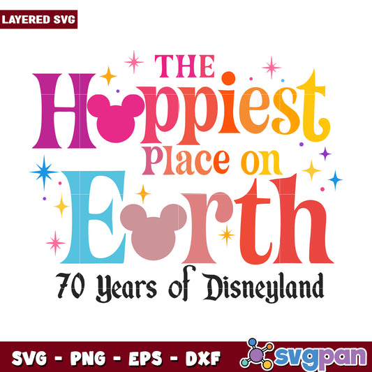 Mickey happiest place on earth svg, disney mickey svg, disney cartoons svg
