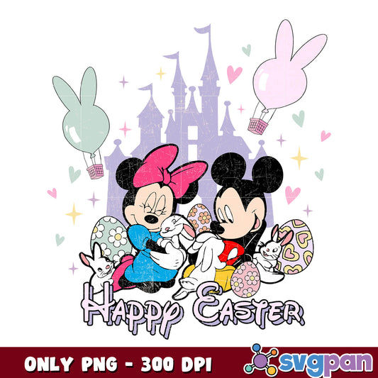 Mickey happy easter png