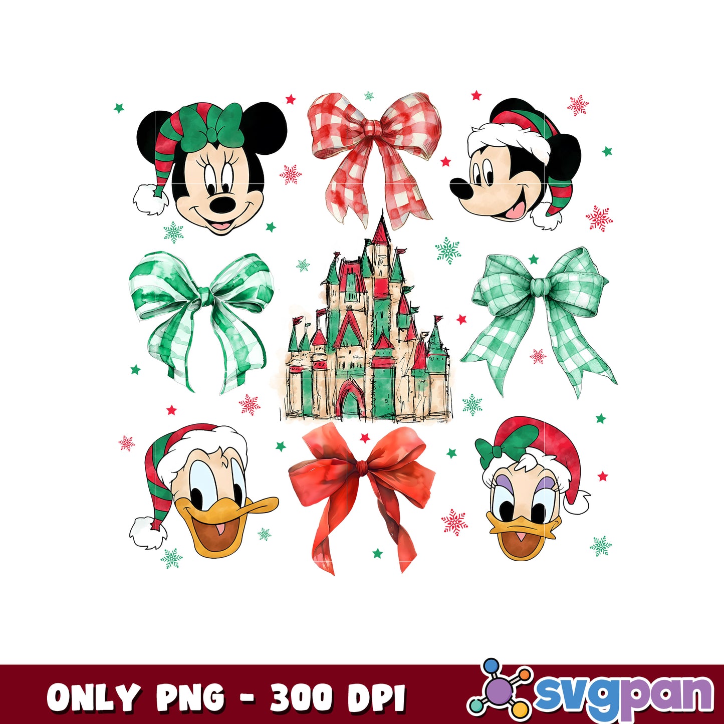 Mickey head and friends png