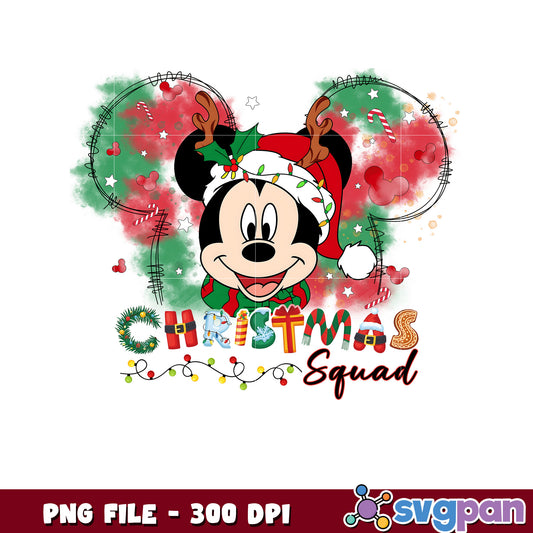 Mickey head christmas png, spirit christmas png, last christmas ​png