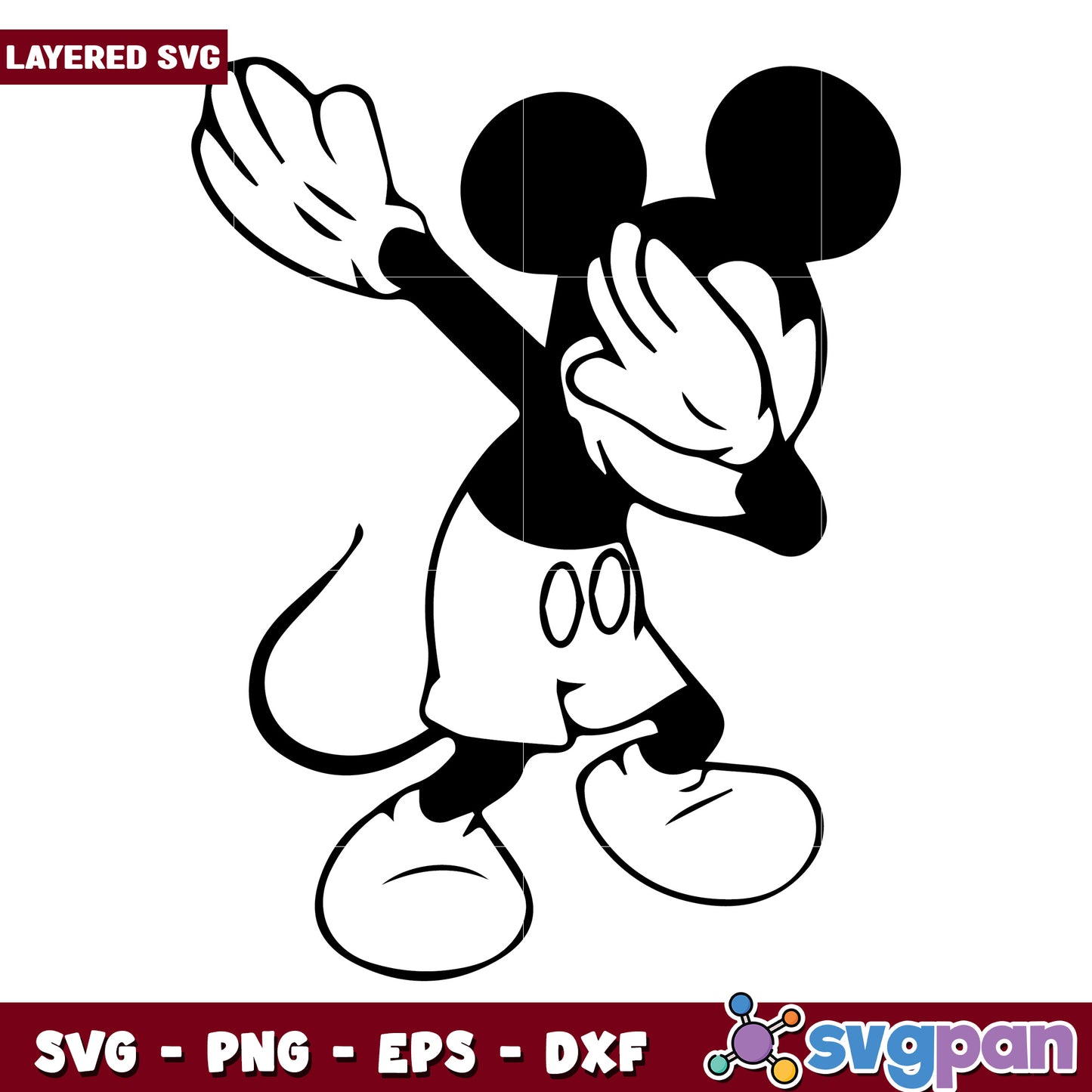 Mickey mouse black and white svg, disney movies svg, family vacation svg