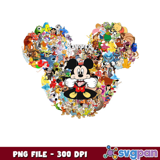 Mickey mouse characters disney png, disney cruise png, disney store png