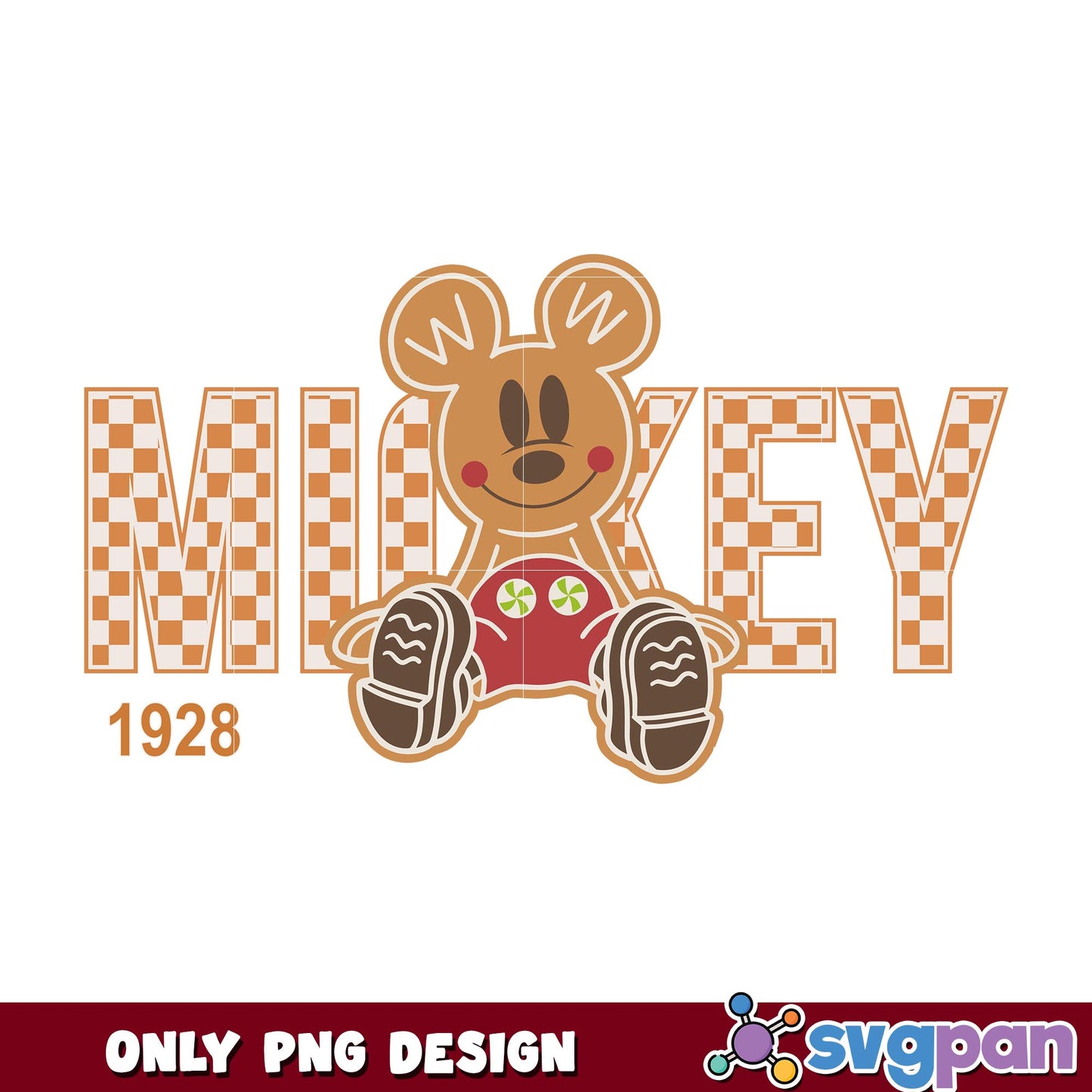 Mickey mouse chirstmas 1928 png