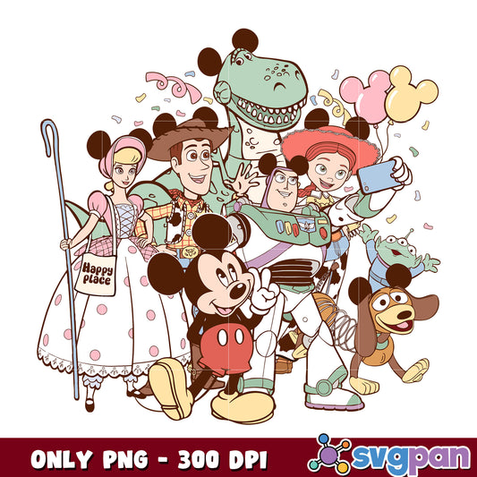 Mickey mouse disney friends png, mickey mouse png, toy story png