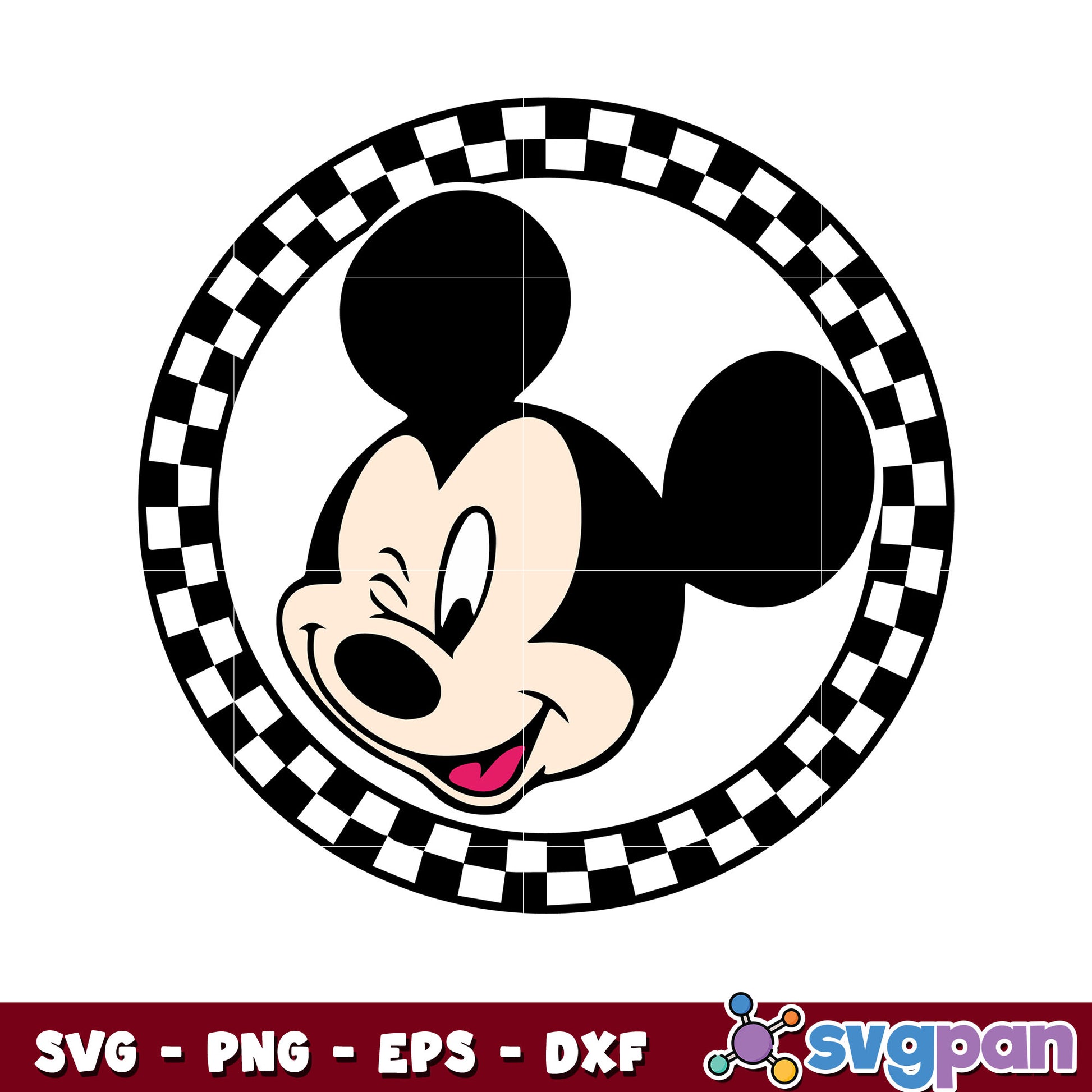 Mickey mouse disney head svg, mickey mouse logo​ svg, disney svg