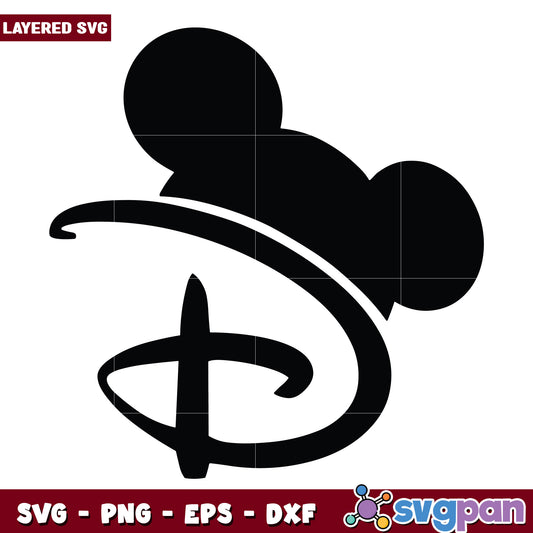 Mickey mouse disney logo svg, disney mickey svg, disney cartoons svg