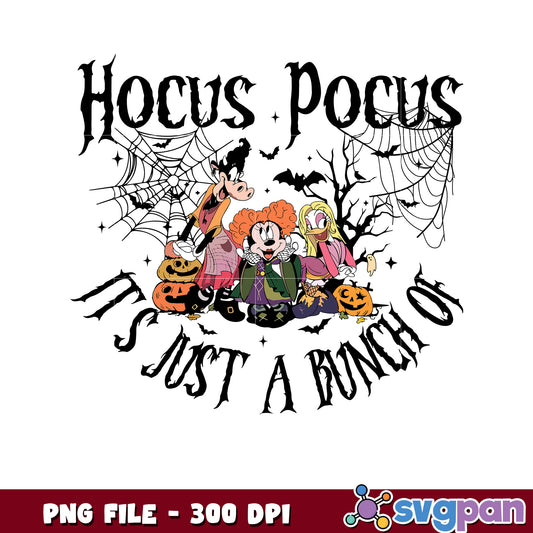 Mickey mouse halloween hocus pocus png, halloween quotes png, halloween and party​ png