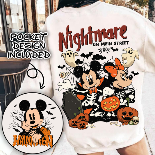 Mickey mouse halloween nightmare png, halloween candy png , halloween cartoons png
